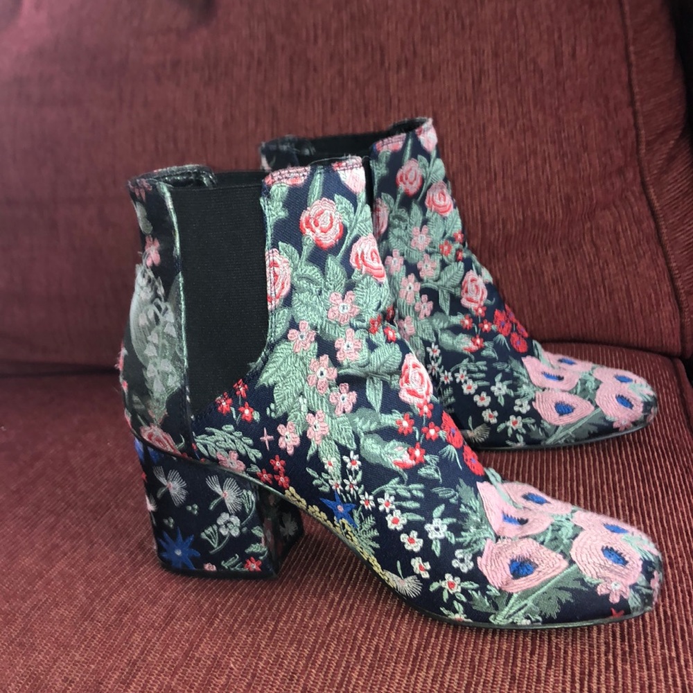 Floral Booties